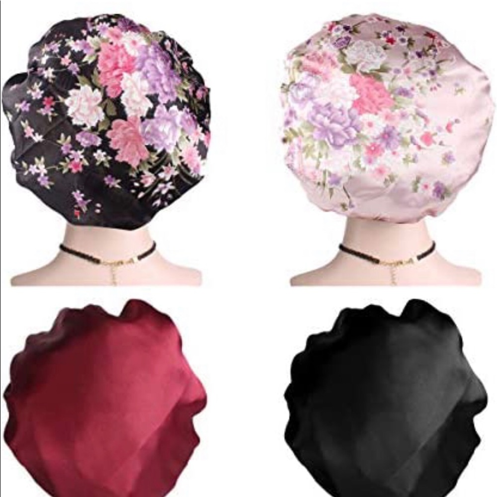 Satin (feel) Sleep Caps